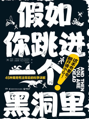 假如你跳进一个黑洞里小说封面