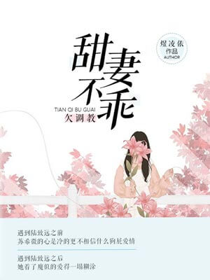 甜妻不乖,欠调教小说封面