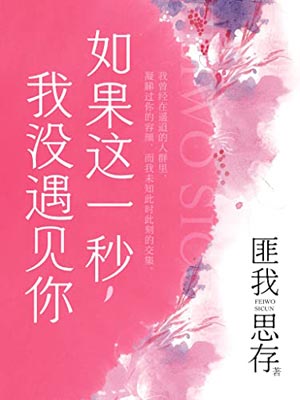 这一秒过火（如果这一秒，我没遇见你）小说封面