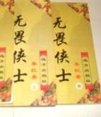 无畏侠士小说封面