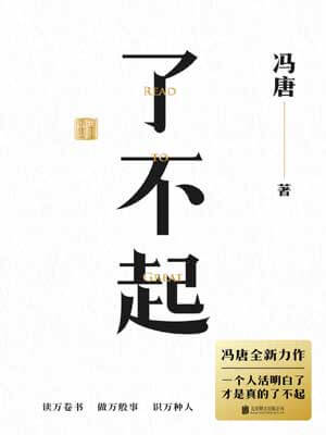 了不起小说封面